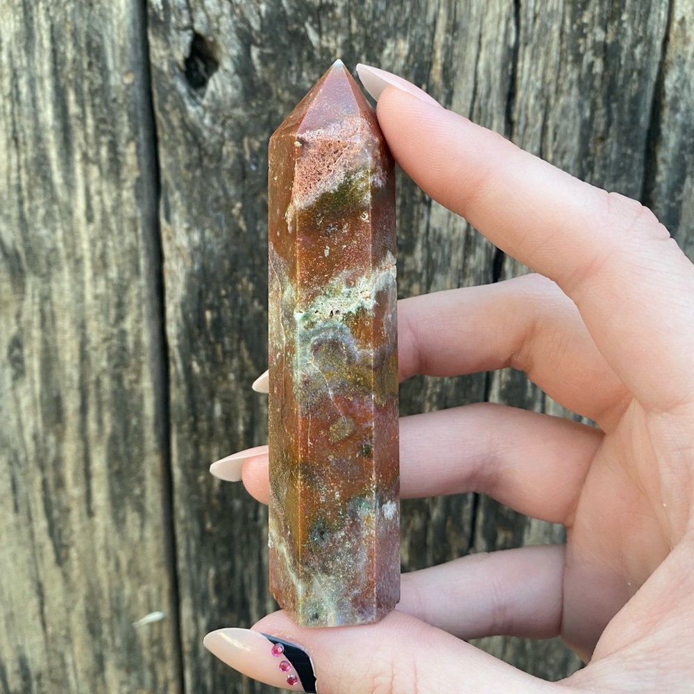 ☁️ ocean jasper crystal tower